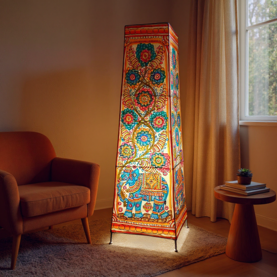 25 Inches Handmade Floor Lamp