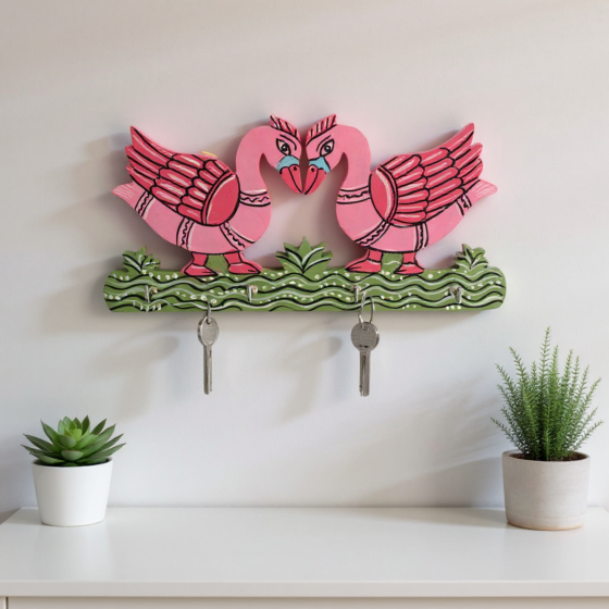 Wooden Key Holder | Wall Decorative Key Holder