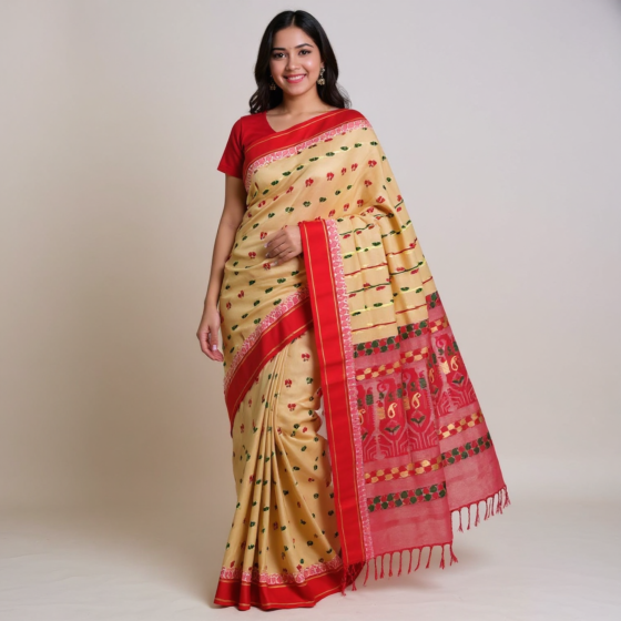 Tussar Silk Saree