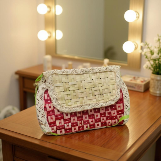 Handmade Bamboo Purse for Ladies