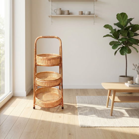 Multipurpose Basket Stand