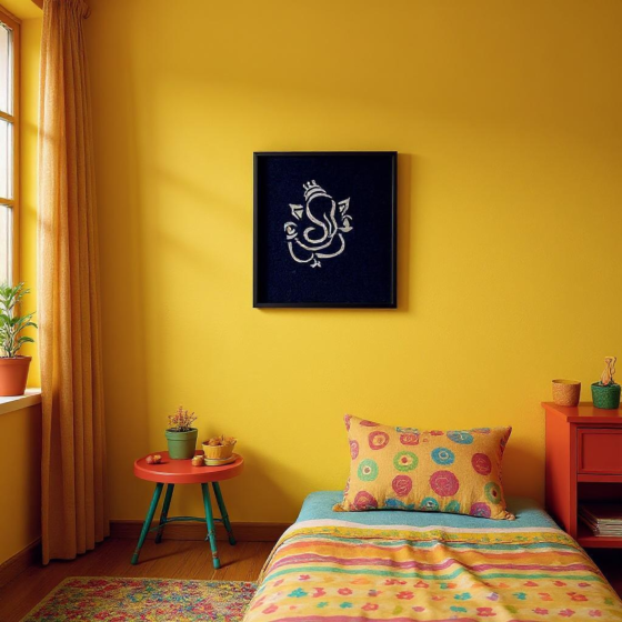 Handmade Fishscale Lord Ganesha