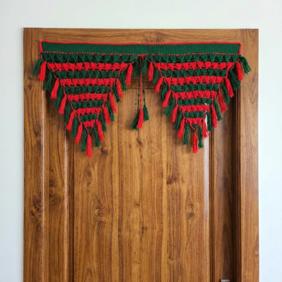 Handwoven Door Hanging Toran|35X10 cms