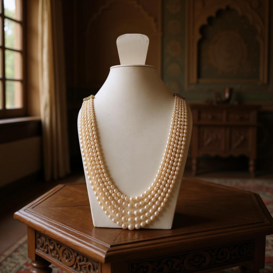 Handmade Pearl Necklace