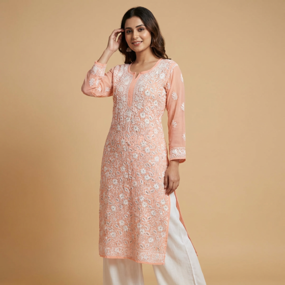pure cotton kurti top kashmiri fibrek