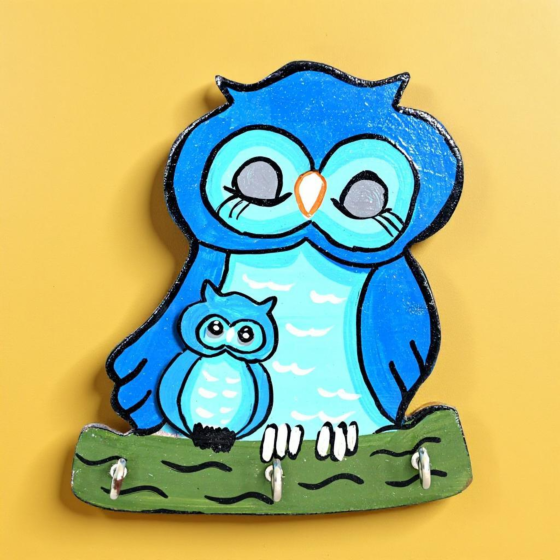 Handmade Wooden Key Holder 