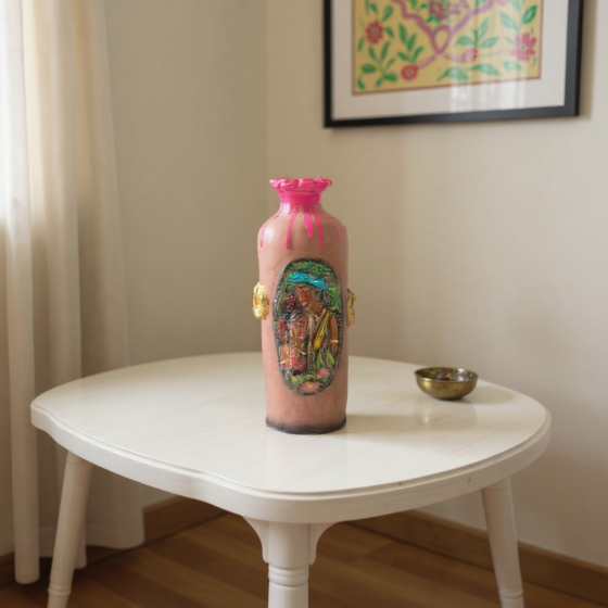 Terracotta Flower Vase