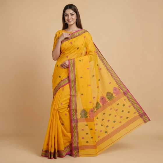 Soft cotton saree