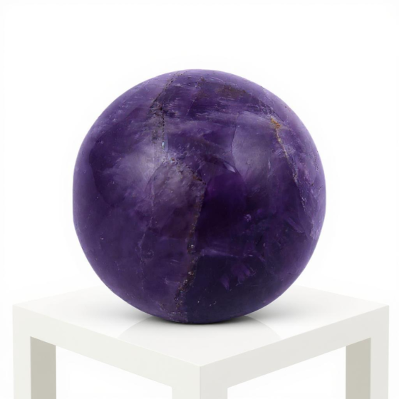 Handmade Amethyst Natural Crystal Ball