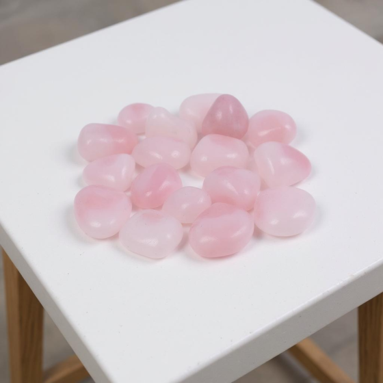 Handmade Rose Quartz Natural Crystal Tumble Stones