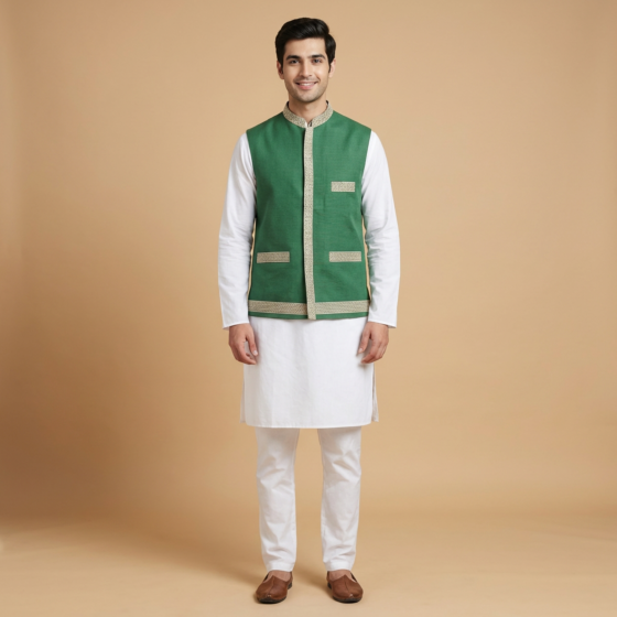 Handmade Galuk Half Jacket for Men