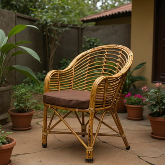 Cane & Bamboo Chair