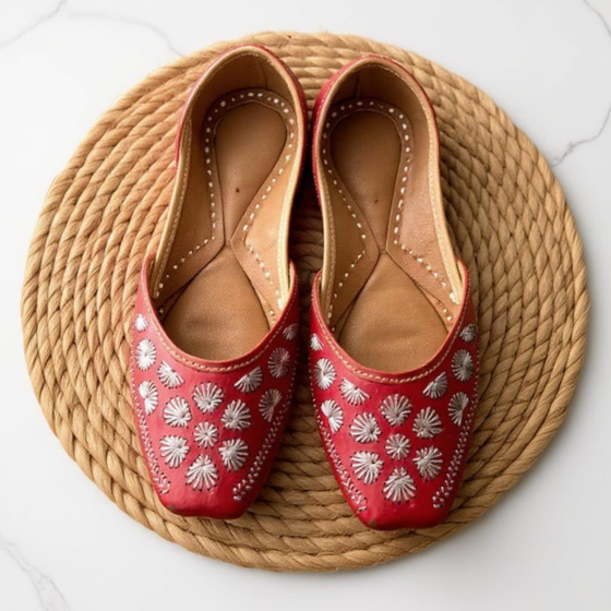 Handmade Pure Leather Jutti  