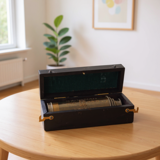 Brass Victorian Marine Telescope London 1915 KBH05100