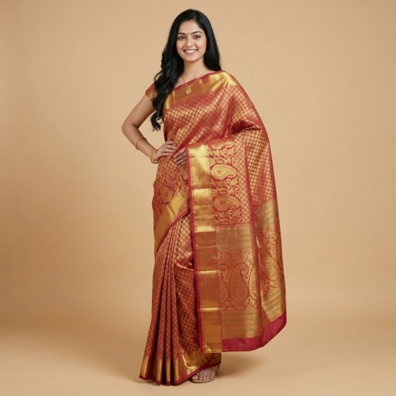 Handloom Salem Silk Saree