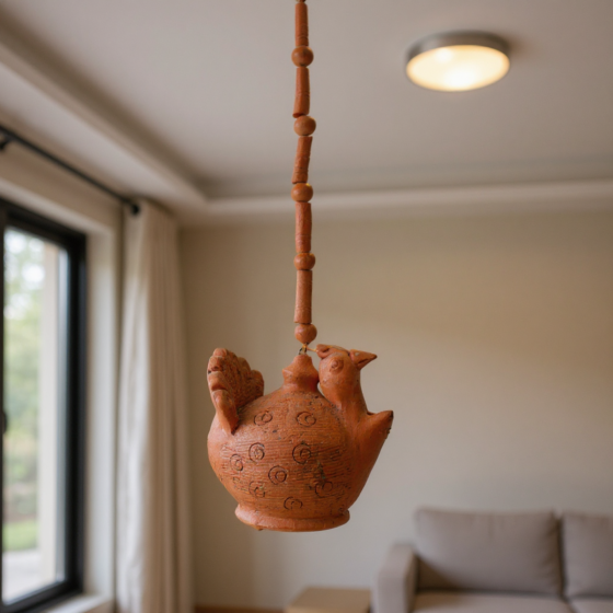 Terracotta Whistle Diya