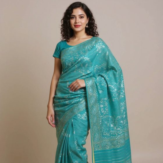 Banarasi Jamdani Saree