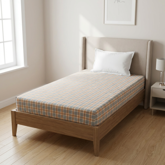 Handloom Designer Bedsheet