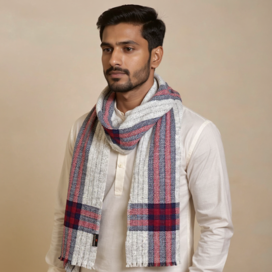 Reversible Lambswool Stole