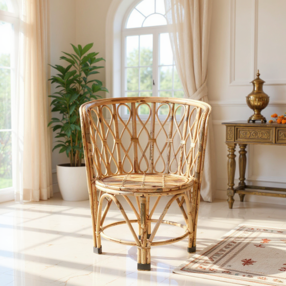 Handmade Bamboo Wooden Chair