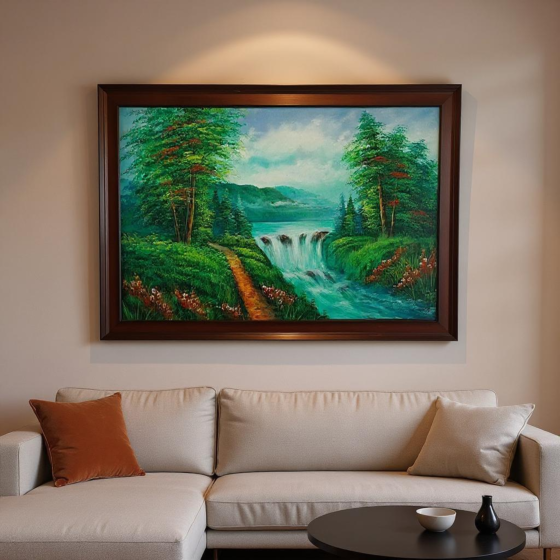 Landscape Acrylic Painting on Canvas