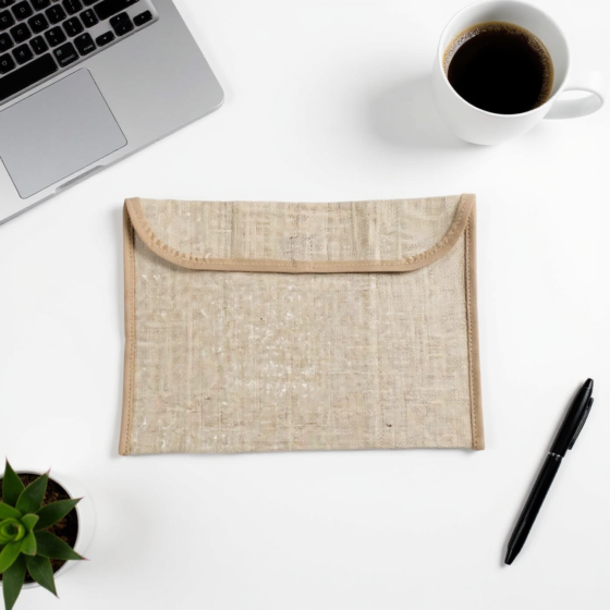 Eco-Friendly A4 Size Jute Folder