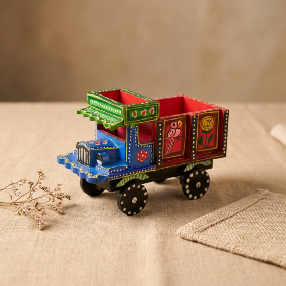 Handcrafted Wooden Truck Toy