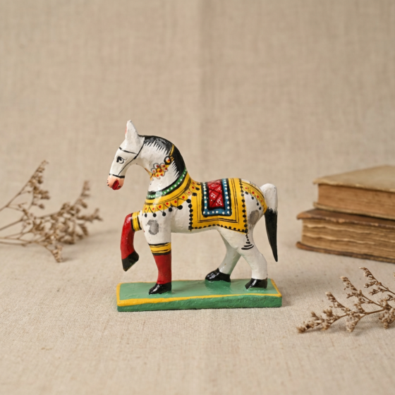 Handcrafted Wooden Horse Toy