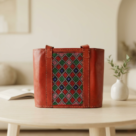 Handcrafted Leather Tote Bag