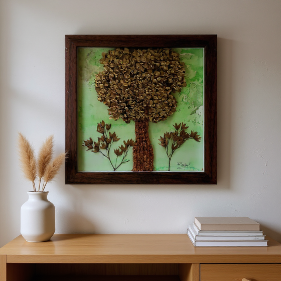 Tree - Home decor  made from dry flowers
