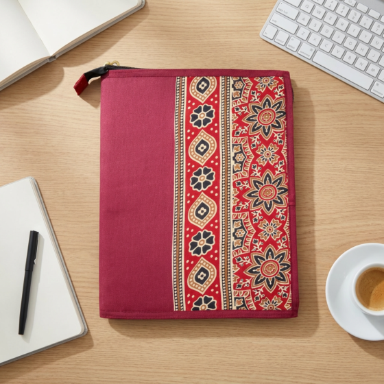 Hand-Printed Folder for Office