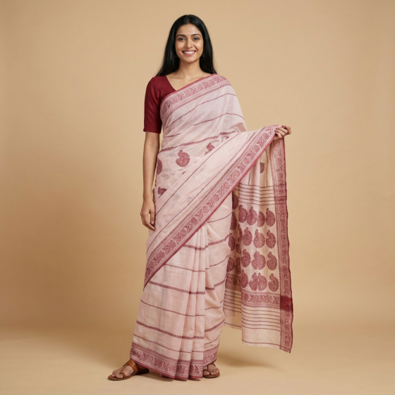 Pure Handloom Cotton | Off White