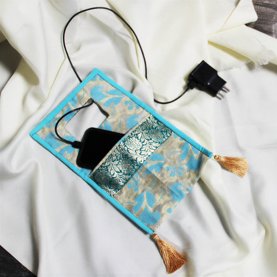 Hanging Mobile Charging Pouch/Holder