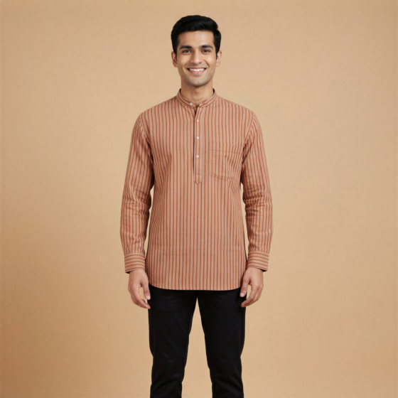Dhaga Vishwas ka Handloom Mens Kurta