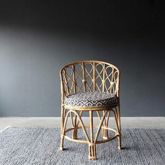 Cane & Bamboo Back Moorah Chair