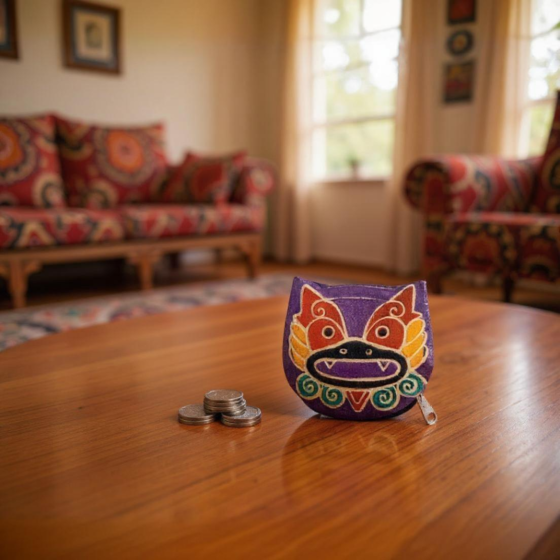 Handmade Leather Coin Purse