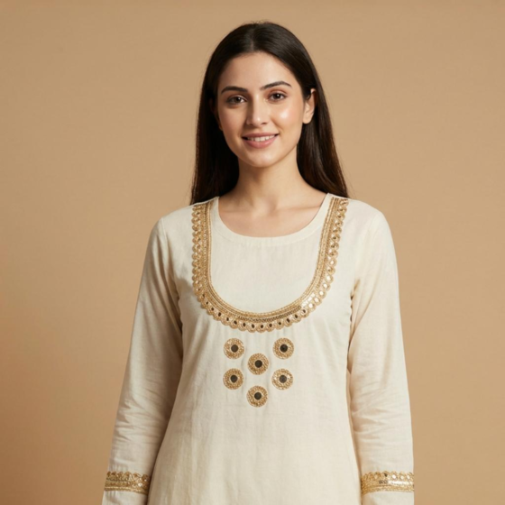 Zari-Zardozi Patch for Suits