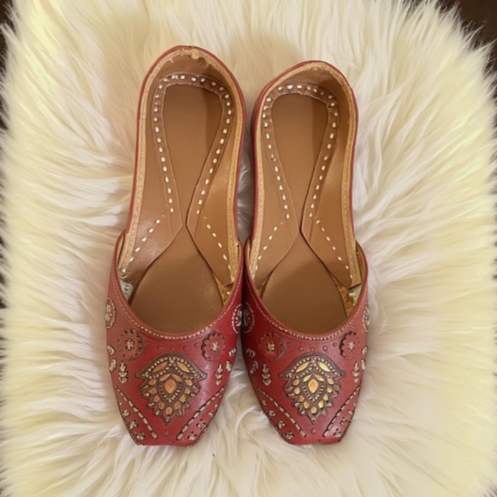 Handmade Leather Tilla Jutti
