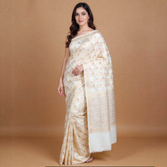 Banarasi Silk Jangla Saree