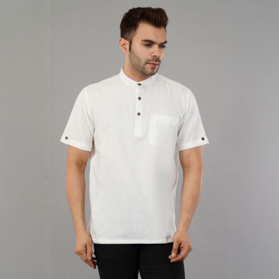 Mens Handloom Kurta -M