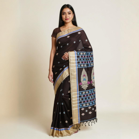 Bengal Soft Cotton Saree with blouse piece