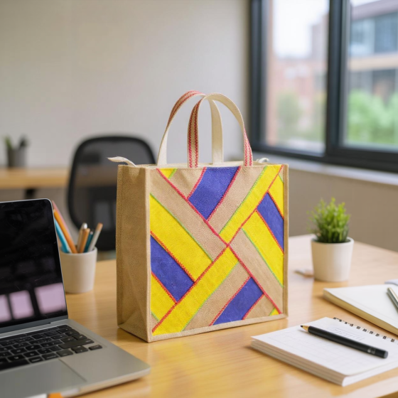 Handcrafted Jute Shopping Bag