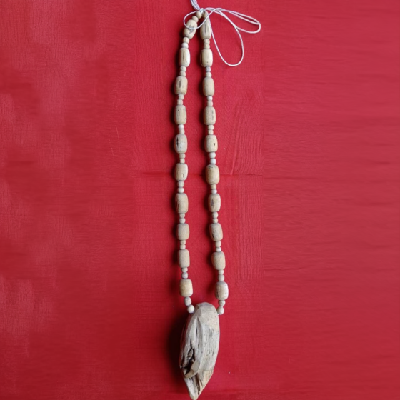 Handcrafted Tulsi Kanthi Mala | Natural Pendant