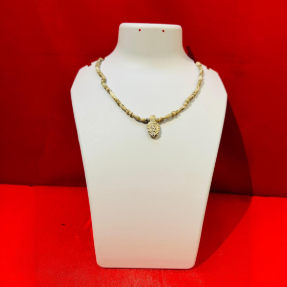 Handcrafted Tulsi Kanthi Mala | 44 x 1.5 x 0.5 cm