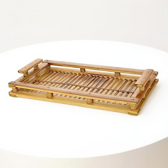 Bamboo Dining Kitchen Serving Tray