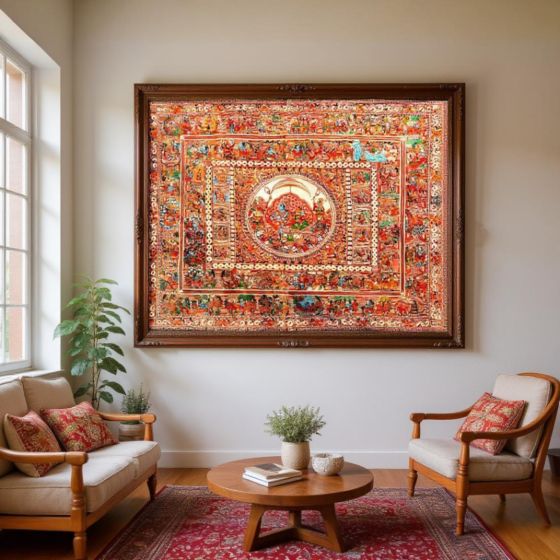 Sree Rama leela Painting