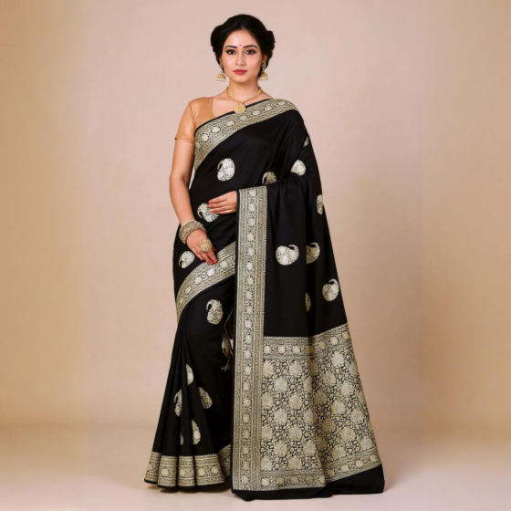 Banarasi Pure Katan Kaduwa Silk Handloom Saree 