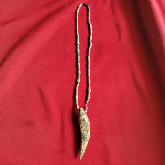 Handcrafted Tulsi Kanthi Mala | 34 x 2 x 1.5 cm