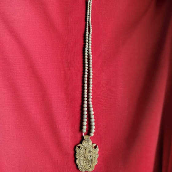 Handcrafted Tulsi Kanthi Mala | 33 x 4 x .3 cm