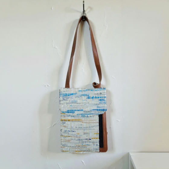Upcycled Plastic Sling Bag | 40x35x10 cm